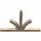 Ekena Millwork Richland Rough Sawn Timber Gable Bracket, Douglas Fir, 60"W x 40"H x 4"D x 4"F, 16/12 Pitch GBW060X40X0404RIC00RDF - alternate 2